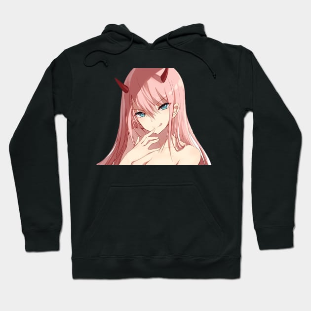Darling in the FRANXX zerotwo Hoodie by hentaifanatic